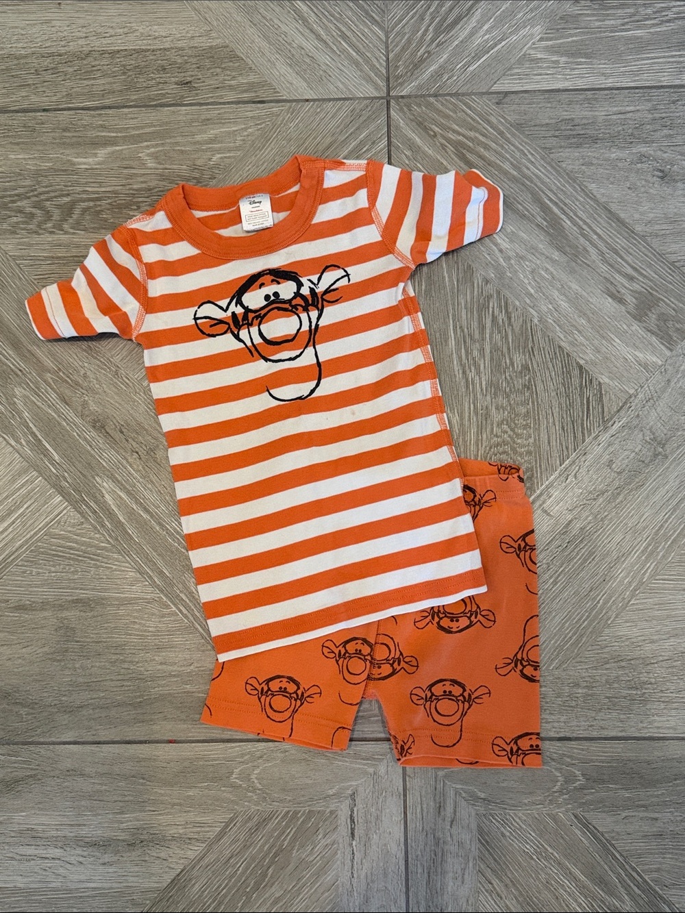 Hanna Andersson Disney Tigger Winnie the Pooh Pajama Set